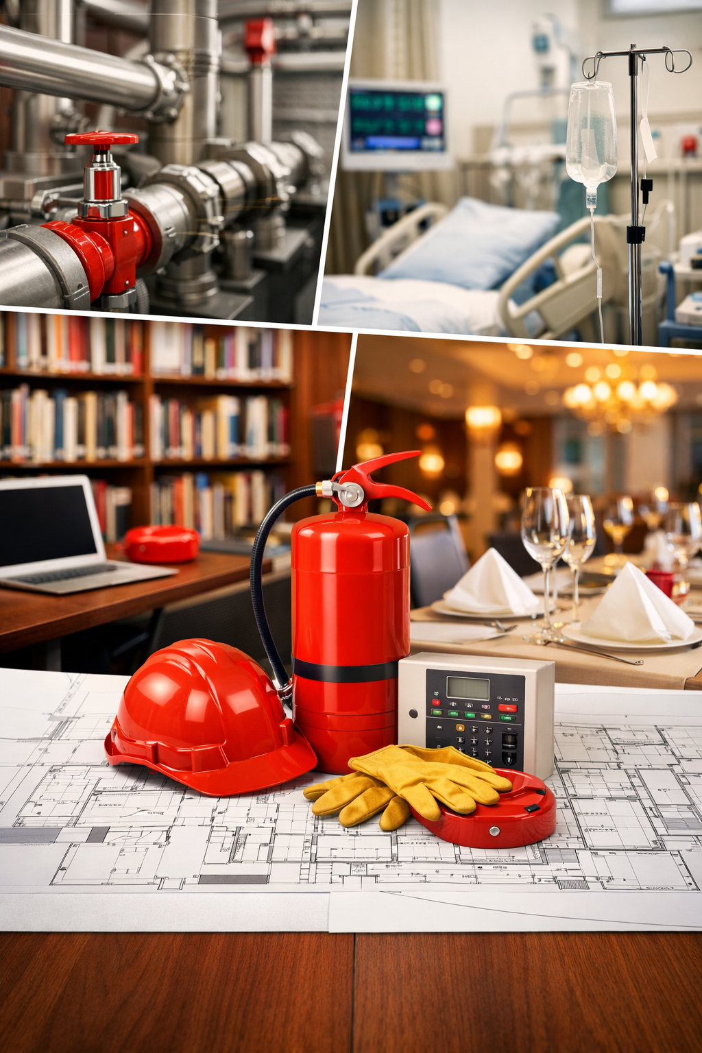 Fire Emergency Proactive Protection Services - خبراء الحماية من الحرائق يفحصون أنظمة السلامة في جدة